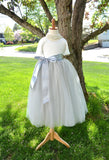 girls gray tutu