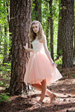 blush pink tulle skirt