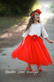 red christmas dress