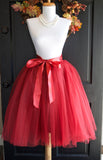 burgundy tutu