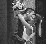 Pearl Tulle Bow Bridal Veil headpiece