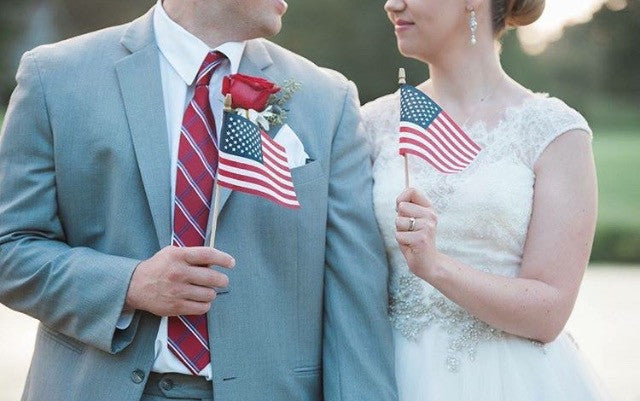 Patriotic Themed Wedding Ideas