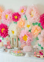 Giant Paper Flowers Perfect Decorations Wedding Birthday Party Baby Shower Pink