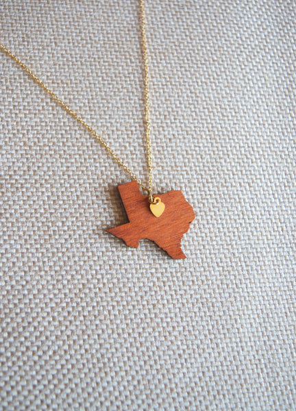 heart of texas necklace