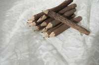 rustic twig pencils