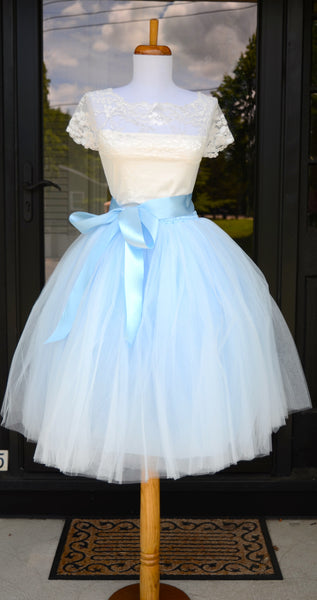 Light Blue Tutu Tulle skirt XL Light Blue Tutu Tulle skirt XL