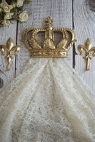 gold crown curtain tie backs