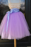 [flower girl tulle skirt] - maidenlaneboutique