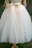 [flower girl tulle skirt] - maidenlaneboutique