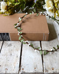 White Wedding Floral Crown