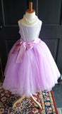 flower girl lavender tutu