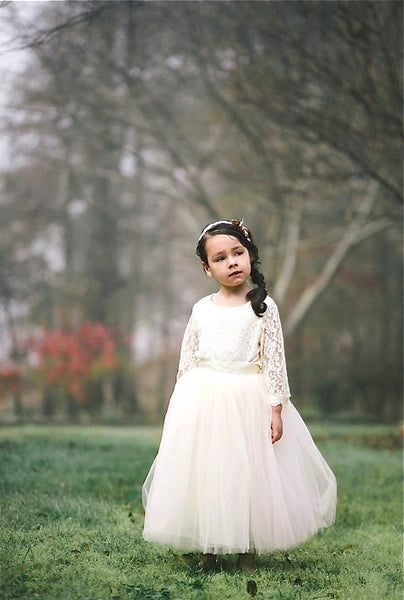 Tulle skirt girl sales long