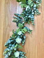 eucalyptus wedding garland